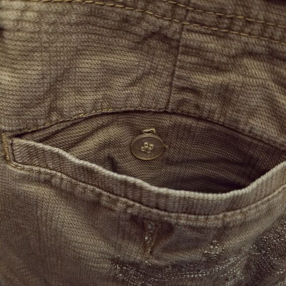 Vans Men's 30 Skull King Tan Cargo Shorts Pockets 100% Cotton 33" 11.5" 12.25" - Picture 12 of 14